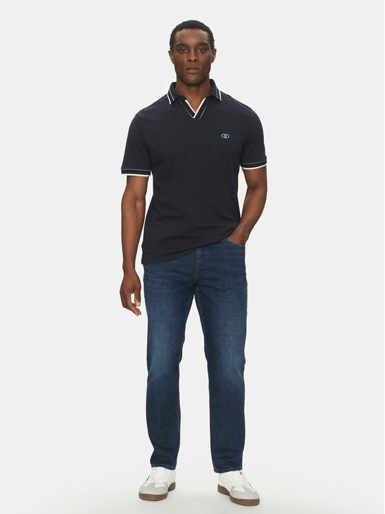 Liu Jo Liu Jo Polokošeľa QA5179 J0299 Tmavomodrá Regular Fit
