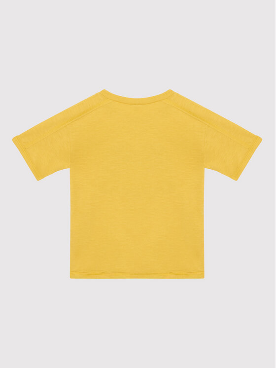 United Colors Of Benetton United Colors Of Benetton Majica 3Z7QC101E Rumena Regular Fit