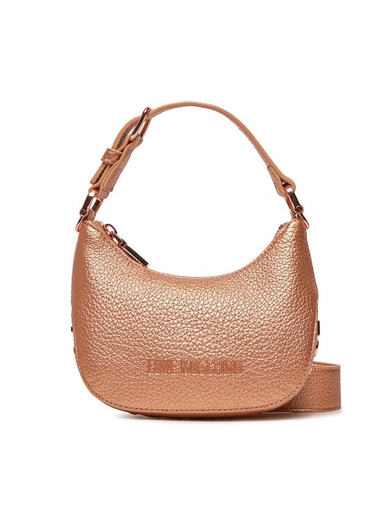 Love moschino tasche online gold