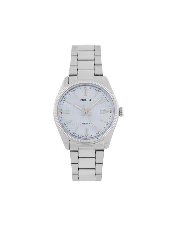 Casio Casio Hodinky MTP-1302PE-2AVEF Strieborná