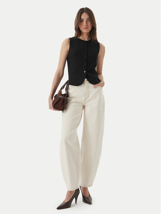 ONLY ONLY Костюмний жилет Goa 15363724 Чорний Regular Fit