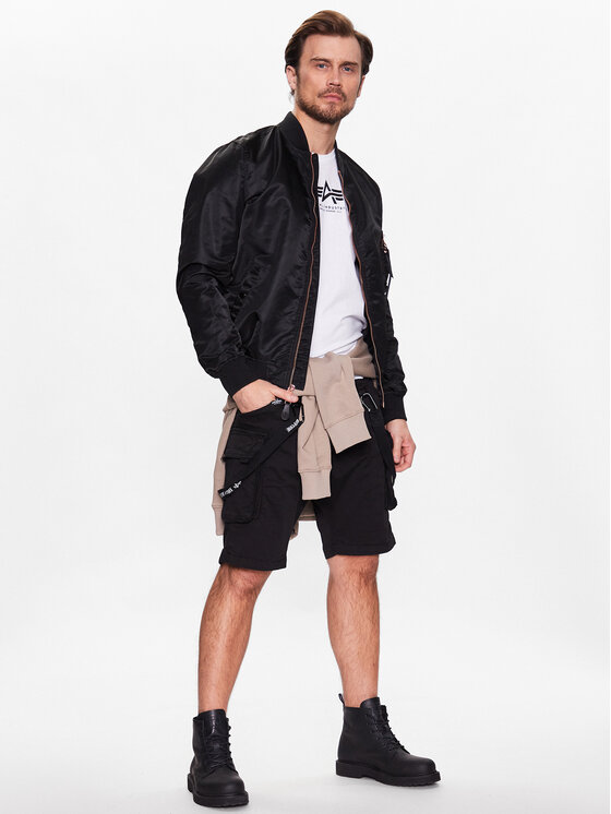 Alpha Industries Alpha Industries T-Shirt Basic 118533 Biały Regular Fit