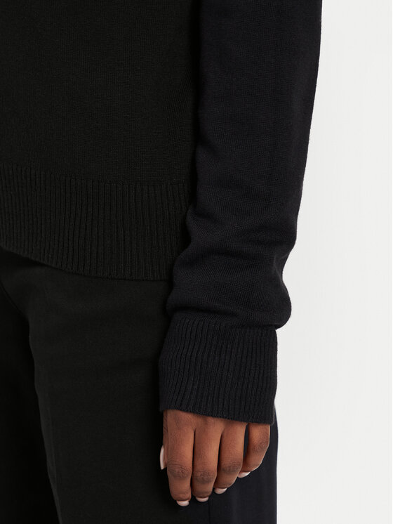 United Colors Of Benetton United Colors Of Benetton Pulover 103CD10BE Negru Regular Fit