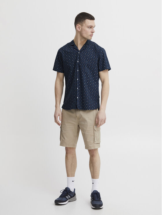 Blend Blend Hemd 20715448 Dunkelblau Regular Fit