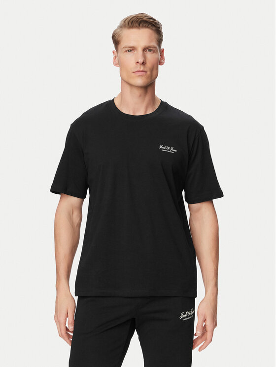 Jack & Jones Jack & Jones Póló és rövidnadrág Archive 12297642 Fekete Relaxed Fit