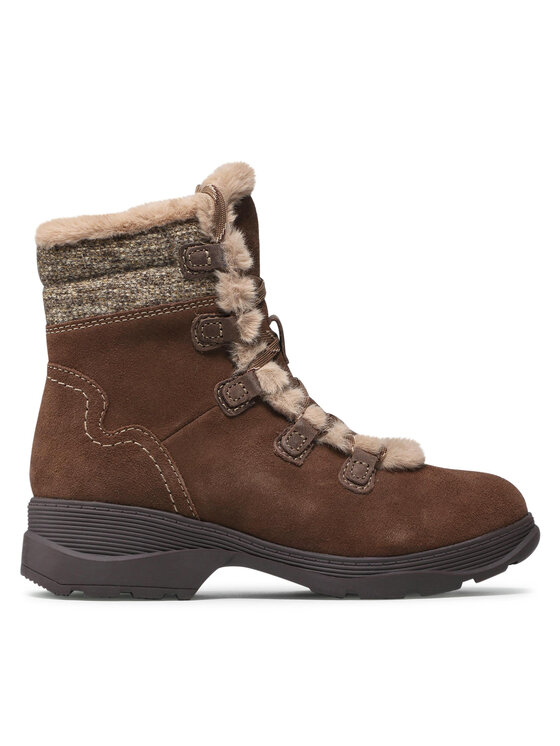 Clarks Clarks Auliniai batai Aveleigh Edge 261639254 Ruda