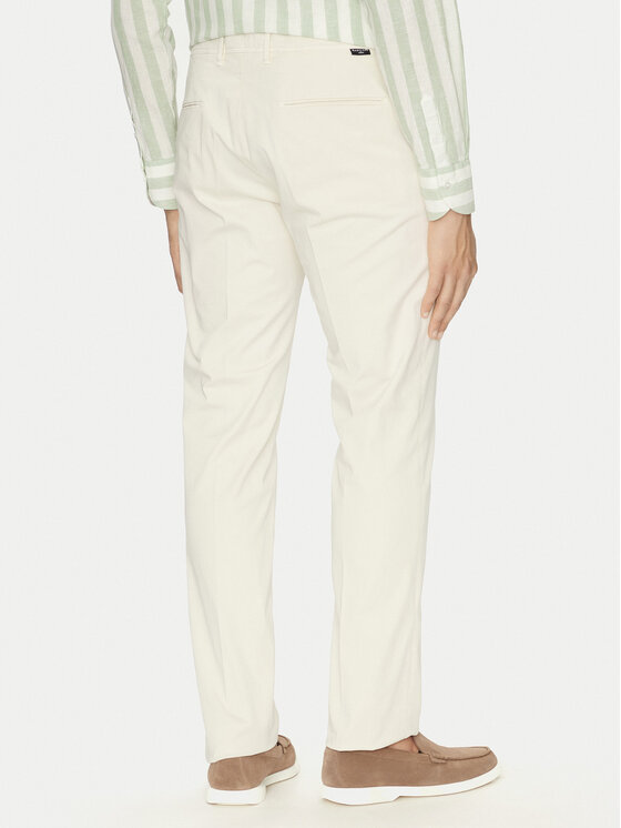 Marciano Guess Marciano Guess Штани з тканини 5GHB26 2322Z Écru Regular Fit
