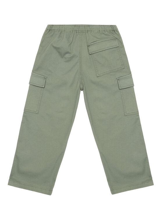 United Colors Of Benetton United Colors Of Benetton Pantaloni din material 4XZXCF04I Gri Loose Fit