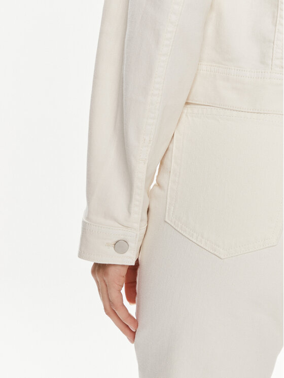 Vila Vila Jeans jakna Birkina 14097180 Bela Regular Fit