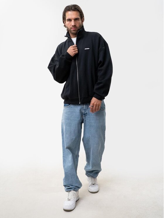 Jigga Wear Jigga Wear Bluza 132124 Czarny Oversize