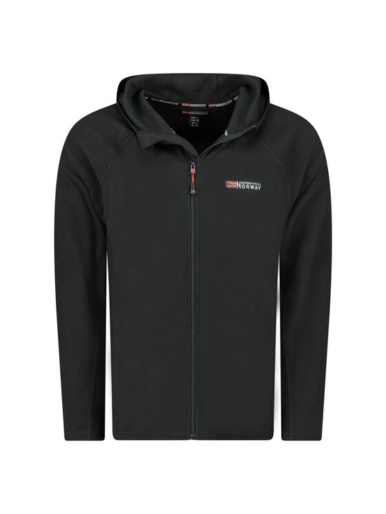 Geographical Norway Geographical Norway Bluza WY2921H/GN-BLACK Czarny Regular Fit