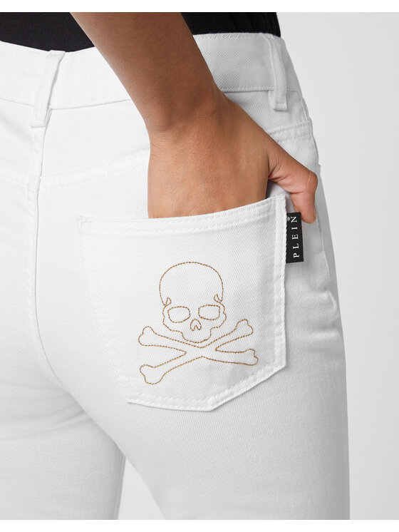 PHILIPP PLEIN PHILIPP PLEIN Džínsy 2865 Biela