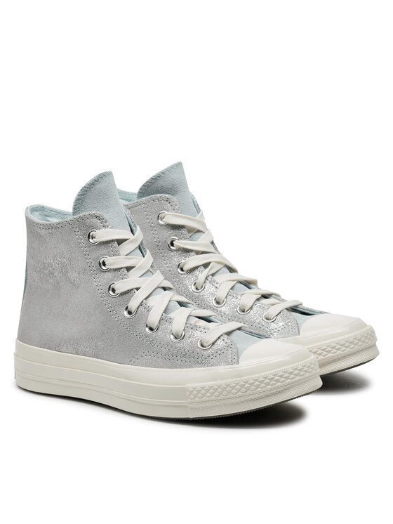 Converse Converse Кецове Chuck 70 Suede Shimmer A08224C Сив