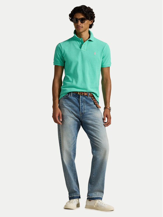 Polo Ralph Lauren Polo Ralph Lauren Polokošeľa 710782592018 Zelená Slim Fit