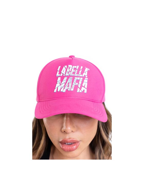 Czapka z daszkiem LaBellaMafia, Różowe, HAT PINK