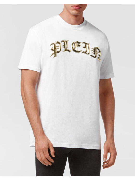 PHILIPP PLEIN PHILIPP PLEIN T-Shirt 301 Bílá Regular Fit
