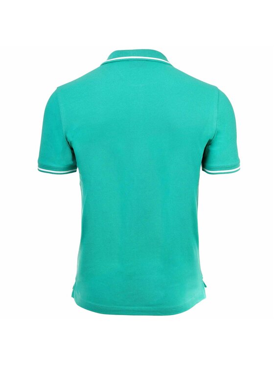 Emporio Armani Emporio Armani Polo 31694 Zielony Comfort Fit