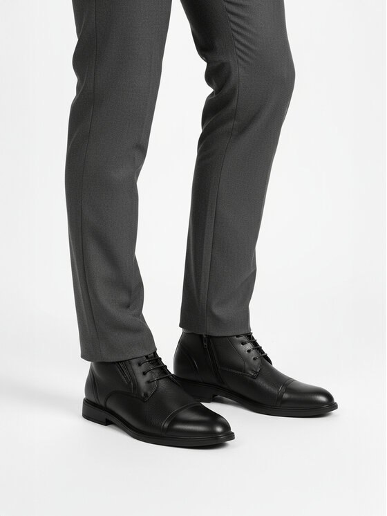 Lanetti Lanetti Μποτίνια CEO-B33735-1 Μαύρο