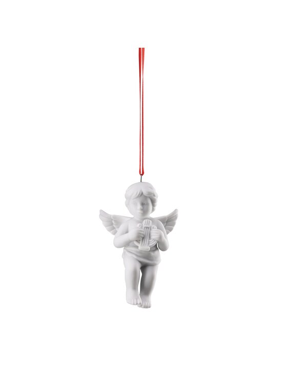 Rosenthal Rosenthal Figurka Anioł zawieszka z lirą Biały