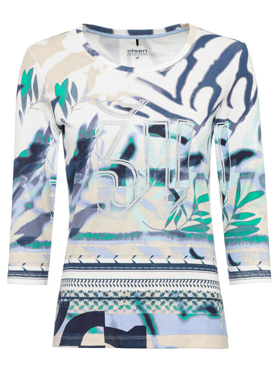 Olsen Bluză 11104477 Colorat Regular Fit