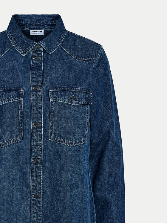 Noisy May Noisy May Jeanskleid New Signe 27034106 Dunkelblau Relaxed Fit