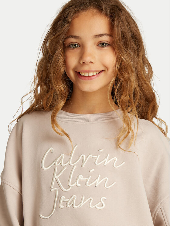 Calvin Klein Jeans Calvin Klein Jeans Світшот IG0IG02760 Бежевий Regular Fit