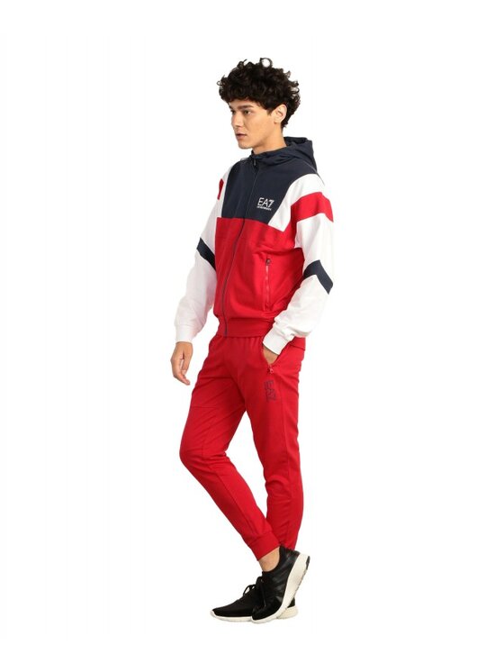 Emporio Armani Emporio Armani Teplákové kalhoty 3GPP78 PJ05Z Červená Regular Fit