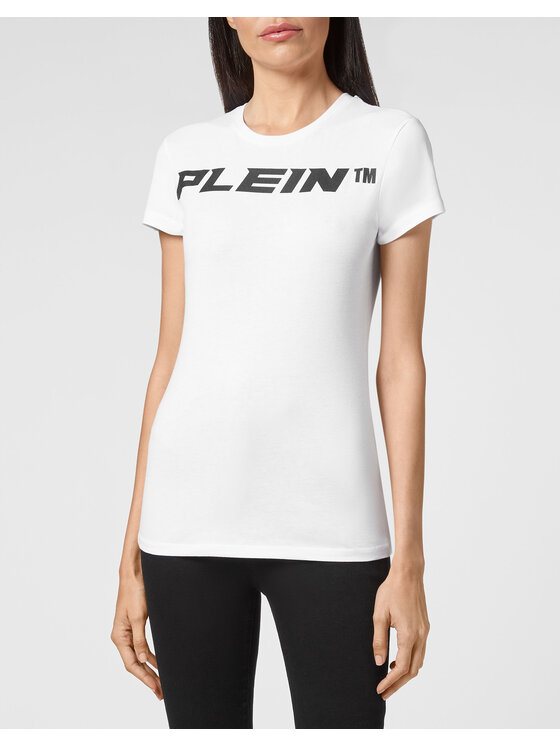 PHILIPP PLEIN PHILIPP PLEIN T-Shirt 4747 Biały Regular Fit