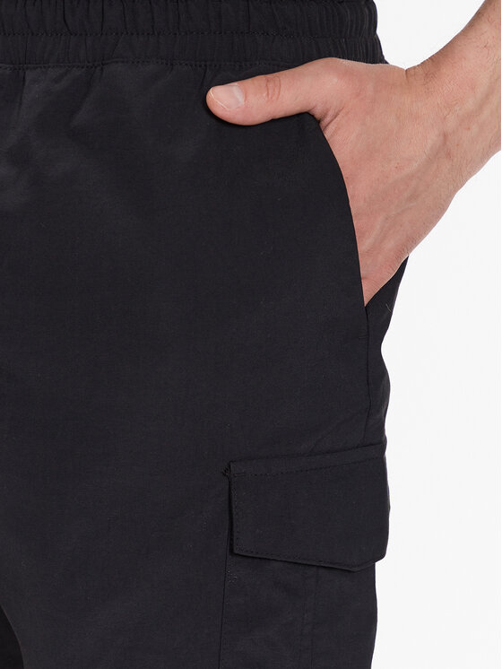 Brave Soul Brave Soul Stoffshorts MSRT-FINETAS Schwarz Regular Fit