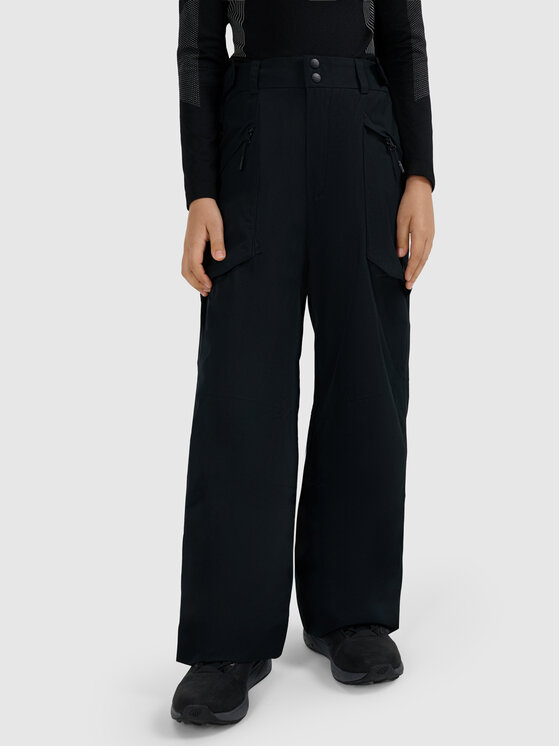 4F 4F Spodnie narciarskie SKI CLASSIC Czarny Regular Fit