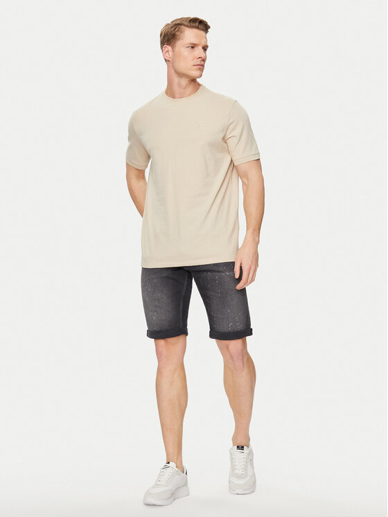 KARL LAGERFELD T-Shirt 755055 542221 Beige Regular Fit | Modivo.de