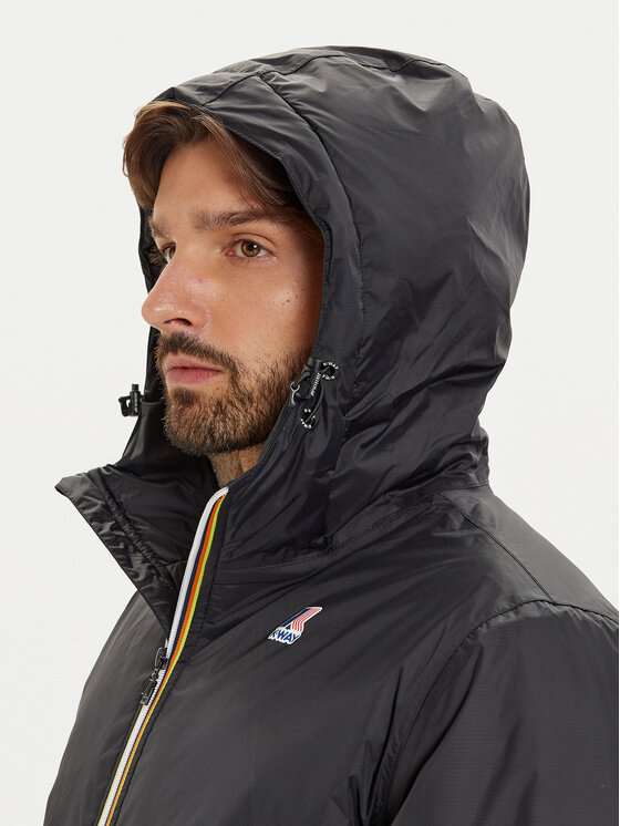 K-Way K-Way Παλτό K-WAY Giubbino Uomo Le vrai 3.0 claude orsetto K3118TW USY Nero Μαύρο Standard Fit