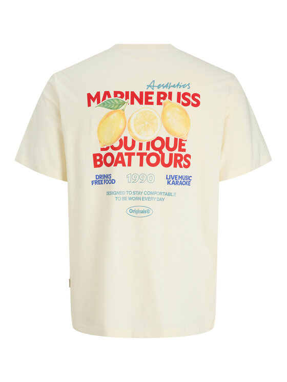 Jack & Jones Jack & Jones T-Shirt Riviera 12295202 Κίτρινο Regular Fit