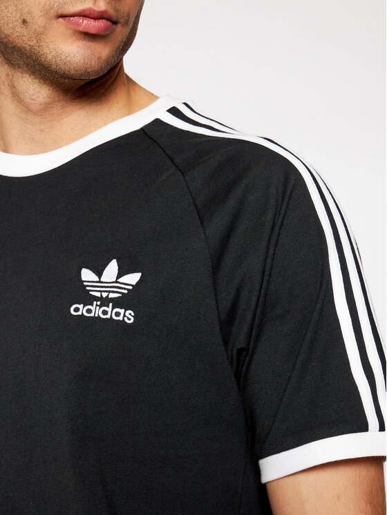 adidas adidas T-shirt adicolor Classics 3-Stripes GN3495 Nero Slim Fit