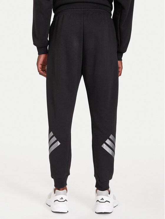 adidas adidas Παντελόνι φόρμας Future Icons 3-Stripes JX1958 Μαύρο Regular Fit