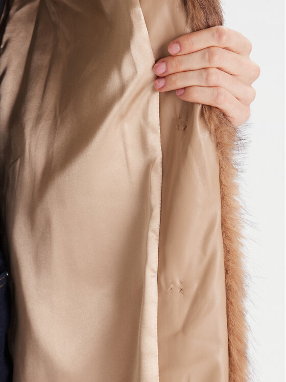 ONLY ONLY Krzno Dawn 15352794 Rjava Regular Fit