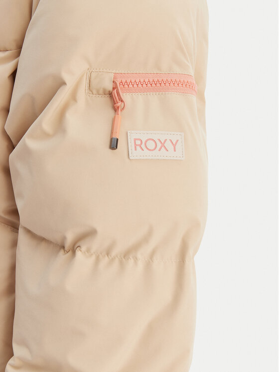 Roxy Roxy Μπουφάν για σκι Alofted Puffy ERJTJ03470 Μπεζ Regular Fit