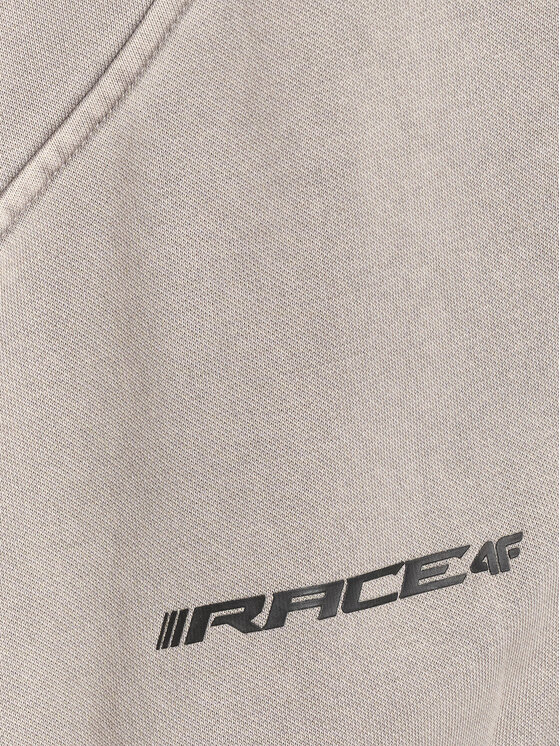 4F 4F Spodnie dresowe ESPORTS RACING Szary Loose Fit