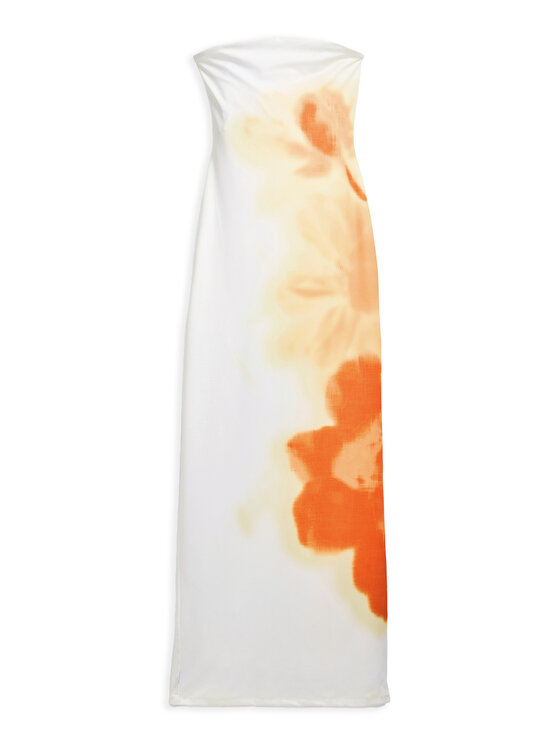 Desigual Desigual Letní šaty Amberes 25SWVK49 Écru Slim Fit
