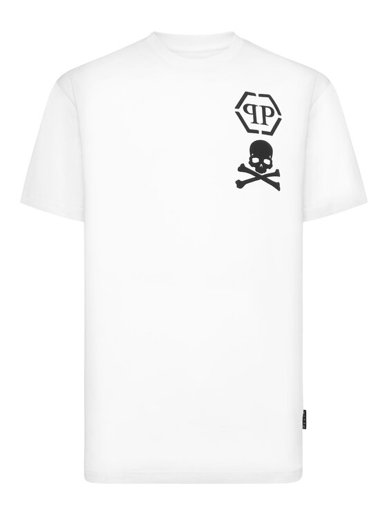 PHILIPP PLEIN PHILIPP PLEIN Tričko 9411 Biela Regular Fit
