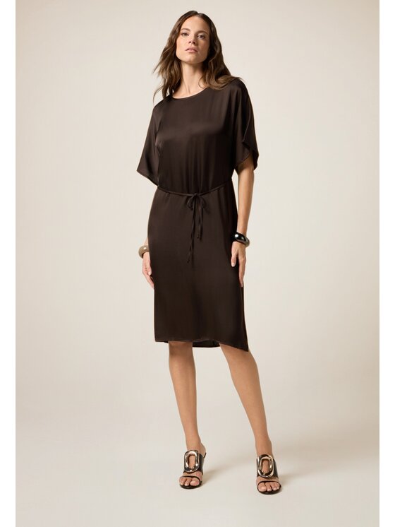 Oltre Oltre Vestito da giorno 7042J000908N0F2 Marrone A-Line Fit