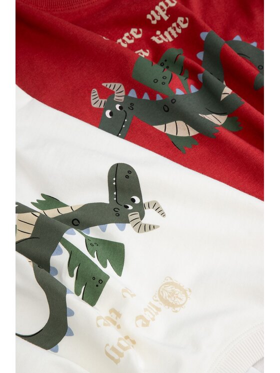 Coccodrillo Coccodrillo T-Shirt ZC6143203RBK-017 Bordó Regular Fit