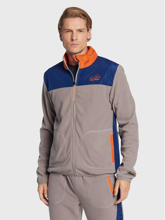 Ellesse Ellesse Флісовий реглан Lettino SHP16122 Сірий Regular Fit