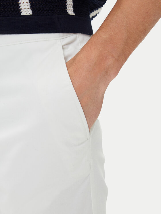 Tommy Hilfiger Tommy Hilfiger Чино панталони Denton Essential MW0MW40262 Бял Straight Fit