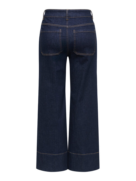 ONLY ONLY Džínsy Onlmadison 15370485 Modrá Wide Leg