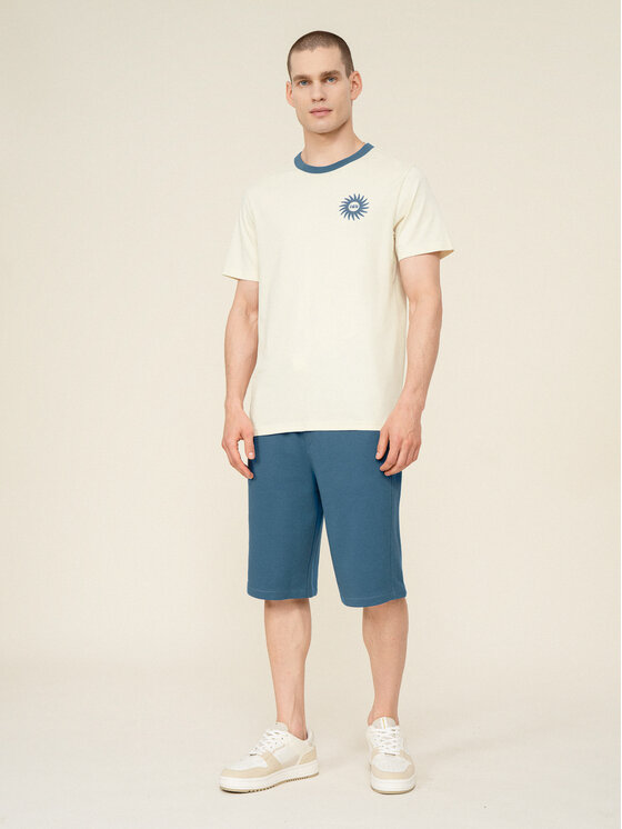 Outhorn Outhorn Szorty sportowe OTHSS23TSHOM132 Niebieski Regular Fit