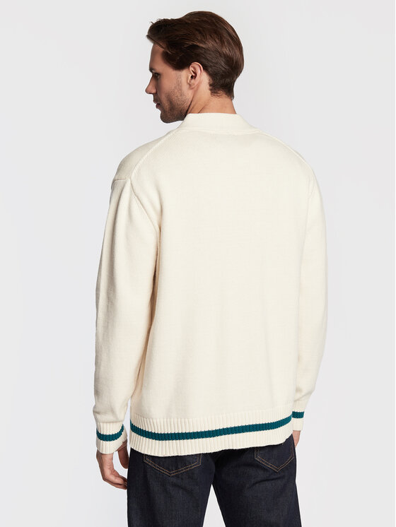 Lee Lee Kardigan Seasonal L83XCRNQ 112322650 Beżowy Relaxed Fit