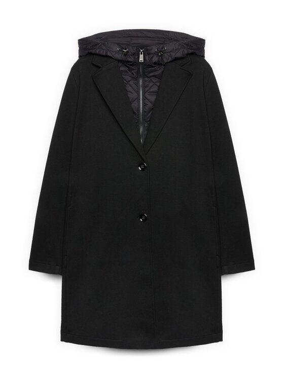 Fiorella Rubino Fiorella Rubino Cappotto invernale 0016T000366N033 Nero Regular Fit