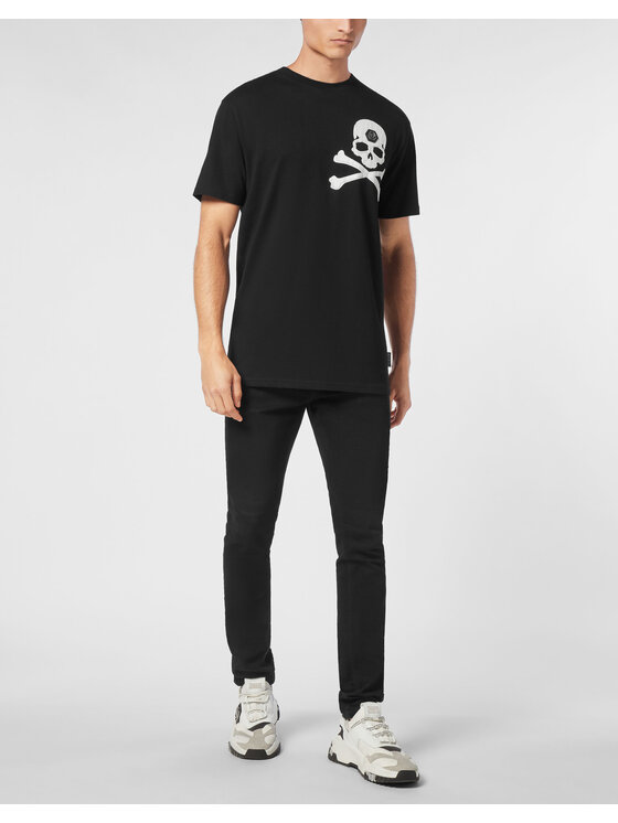 PHILIPP PLEIN PHILIPP PLEIN T-Shirt 11647 Czarny Regular Fit