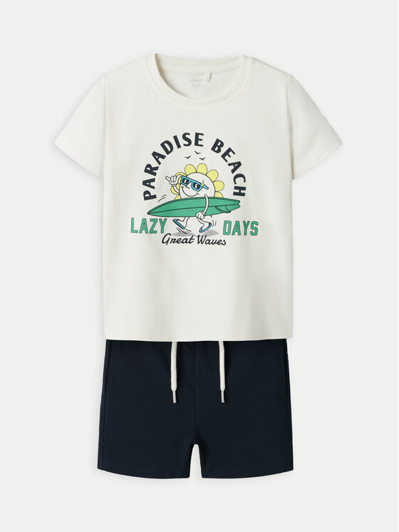 NAME IT NAME IT Marškinėlių ir šortų komplektas Junik 13226119 Spalvota Regular Fit